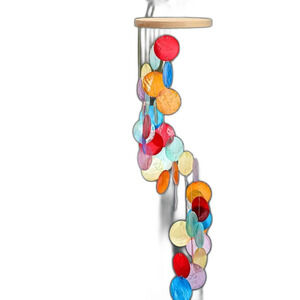 Wind Chime 7 colors Handcrafted Sun Catcher Garden